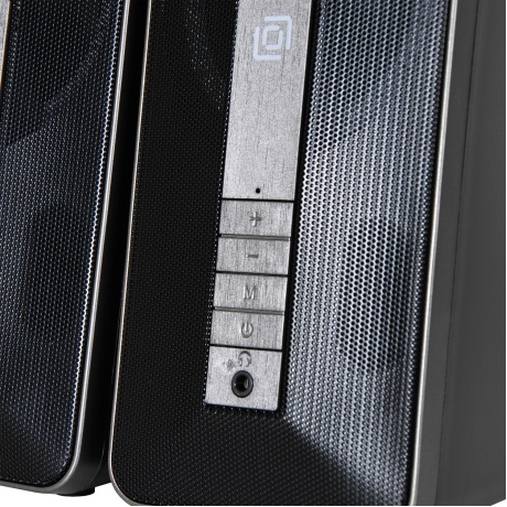 Колонки Oklick OK-130 2.0 черный 20Вт BT - фото 8