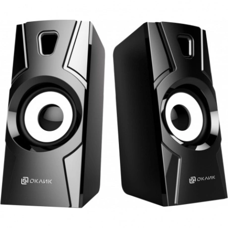 Колонки Oklick OK-119 2.0 черный 4Вт