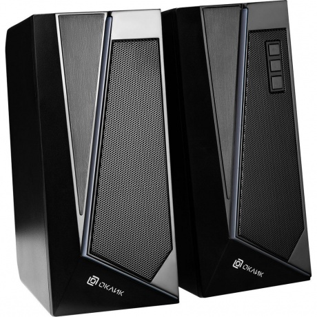 Колонки Oklick OK-125 2.0 черный 12Вт - фото 3