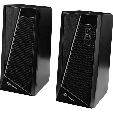 Колонки Oklick OK-125 2.0 черный 12Вт - фото 7