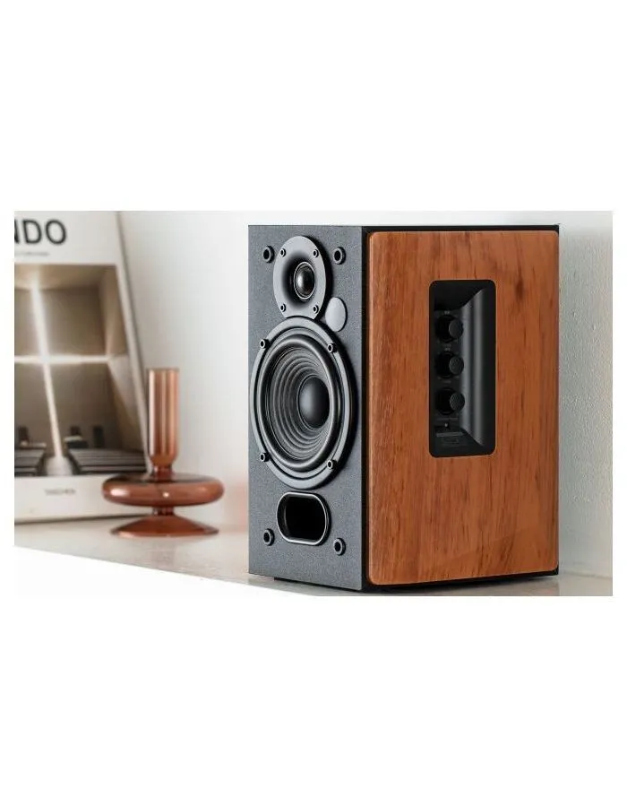 Колонки Edifier R1380DB 2.0 светлое дерево/черный - фото 18