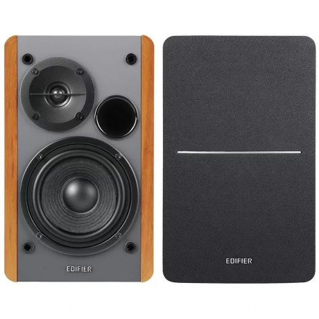Колонки Edifier R1280Ts 2.0 светлое дерево/черный - фото 4
