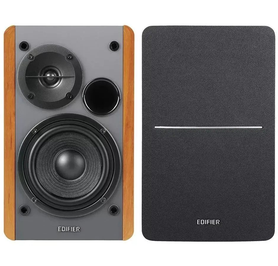 Колонки Edifier R1280Ts 2.0 светлое дерево/черный - фото 4