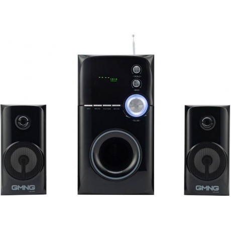 Колонки Oklick GMNG OK-471 2.1 черный (1475340) - фото 3