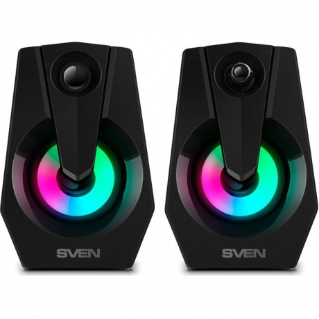 Колонки Sven 370 чёрные (SV-020552) - фото 9