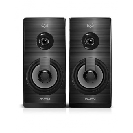 Колонки Sven SPS-512 2.0 чёрные (SV-020156) - фото 3