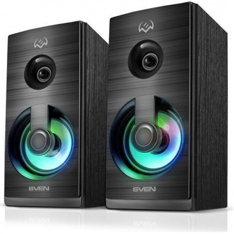Колонки Sven SPS-512 2.0 чёрные (SV-020156) - фото 9