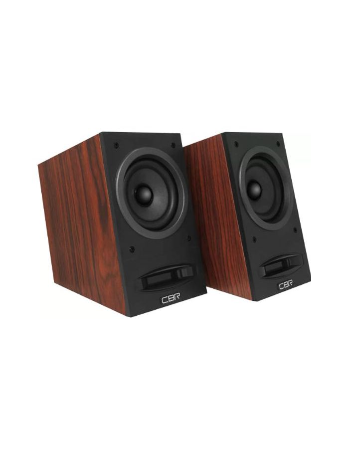 Колонки CBR CMS 590, 2.0 Wooden, 2x5 W, USB акустика cbr cms 590 черный