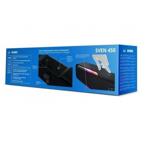 Колонки Sven 450 2.0 (SV-020958) чёрные - фото 6