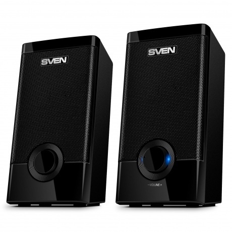 Колонки Sven 318 2.0 Black USB - фото 1