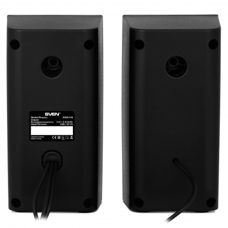 Колонки Sven 318 2.0 Black USB - фото 4