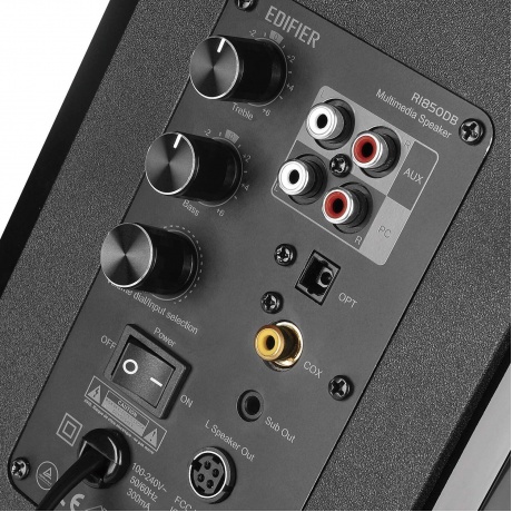 Колонки Edifier R1850DB 2.0 черный 66Вт BT - фото 8