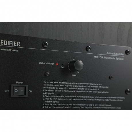 Колонки Edifier M601DB 2.1 черный 110Вт BT - фото 13