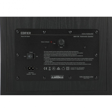 Колонки Edifier M601DB 2.1 черный 110Вт BT - фото 9