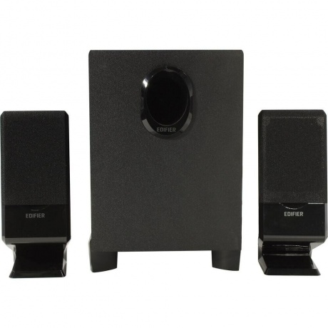 Колонки Edifier M101BT 2.1 черный/черный 8.5Вт BT