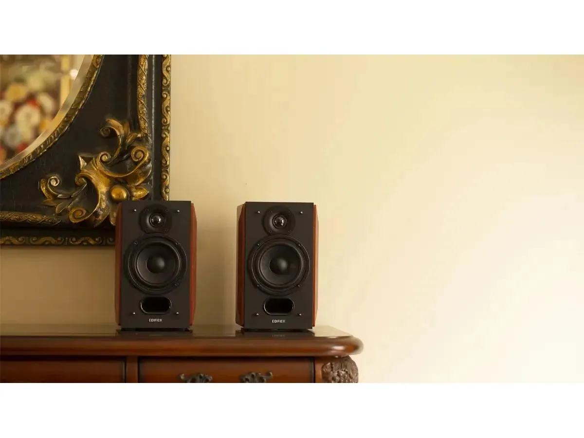 Колонки Edifier P17 2.0 коричневый 20Вт - фото 7