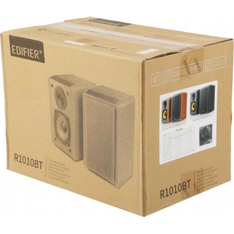 Колонки Edifier R1010BT 2.0 коричневый/коричневый 24Вт BT - фото 9