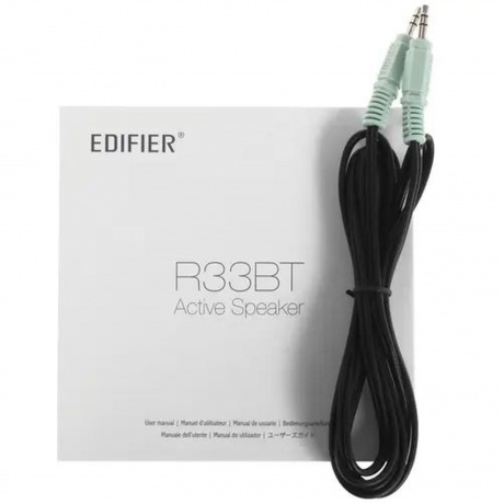 Колонки Edifier R33BT 2.0 черный/черный 10Вт BT - фото 6