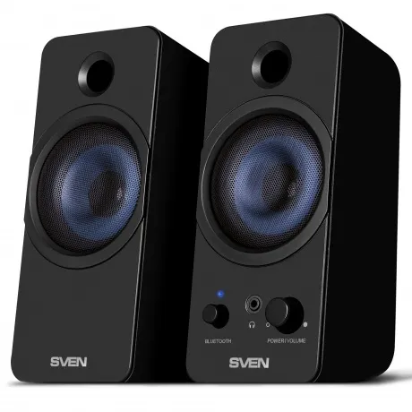 Колонки SVEN 431 2.0 чёрные USB,  2x3 Вт(RMS), Bluetooth
