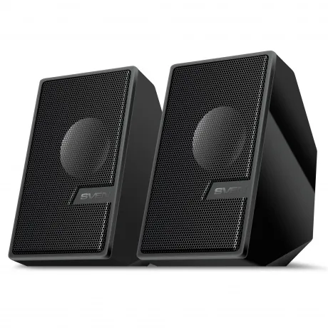 Колонки SVEN 340 2.0 чёрные 2x3W, USB, Bluetooth