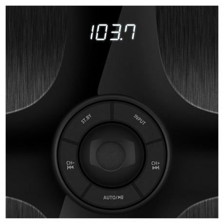 Колонки SVEN MS-315 2.1 чёрные 2x13W +  20W, Bluetooth, ПДУ, USB flash, LED-дисплей, FM-радио - фото 5