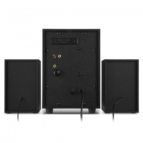 Колонки SVEN MS-312 2.1 чёрные 2x20W +  20W, Bluetooth, ПДУ, USB flash, LED-дисплей, FM-радио, RGB подсветка - фото 5