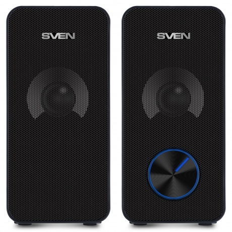 Колонки SVEN 335 чёрные 2x3W USB - фото 2
