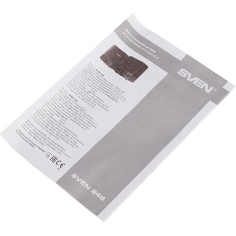 Колонки SVEN 248 USB2.0 2x3 Вт(RMS) чёрный - фото 9