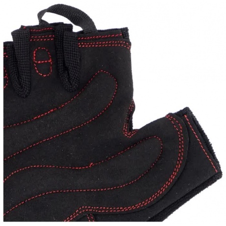 Перчатки для фитнеса INDIGO аналог н/к, спандекс, неопрен, SB-16-1575, Черный, S - фото 3