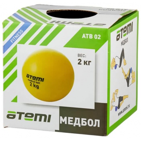 Медбол Atemi, ATB02, 2 кг - фото 2