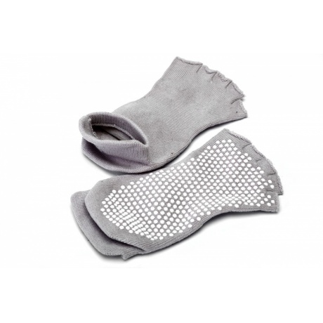 Носки противоскользящие для занятий йогой с открытыми пальцами - фото 3