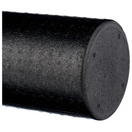 Ролик массажный для йоги INDIGO Foam roll  IN023 15*90 см Черный - фото 2