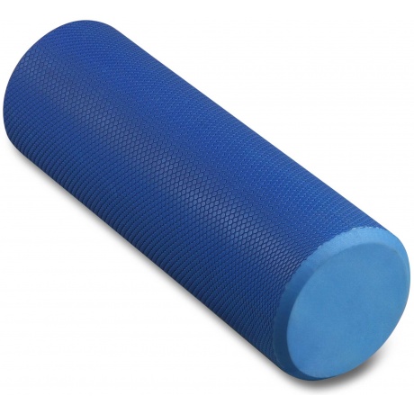 Ролик массажный для йоги INDIGO Foam roll  IN021 45*15 см Синий - фото 1