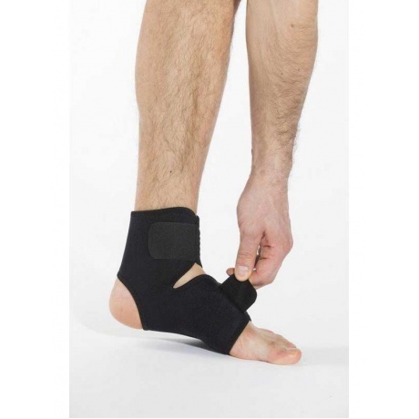 Суппорт голеностопа улучшенный регулируемый, универсальный размер (Composite ankle) - фото 6