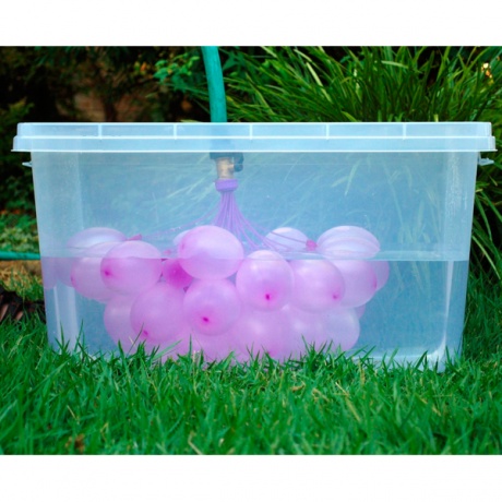 Игровой набор Bunch O Balloons Стартовый набор: 100 шаров, 3 асс., пол.пакет Z1213 - фото 5