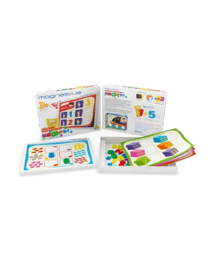 Игровой набор MAGNETICUS Мягкие магнитные Цифры - фото 2