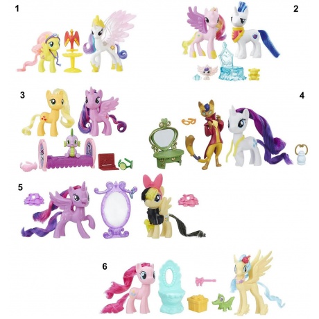 Игровой набор Hasbro My Little Pony Пони-модницы парочки B9160 - фото 10