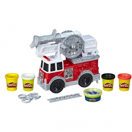 Игровой набор Hasbro Play-Doh Пожарная машина E6103EU4 - фото 1
