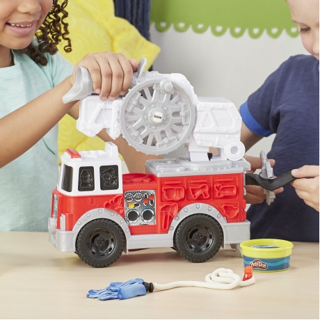 Игровой набор Hasbro Play-Doh Пожарная машина E6103EU4 - фото 4