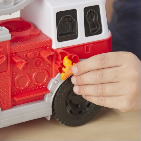 Игровой набор Hasbro Play-Doh Пожарная машина E6103EU4 - фото 7