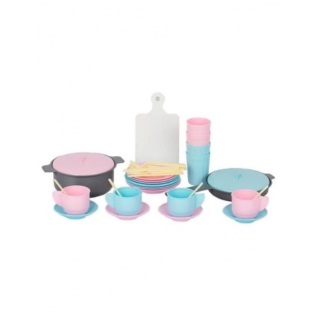 Детский кухонный набор (39 предметов) в рюкзаке У523 - фото 1