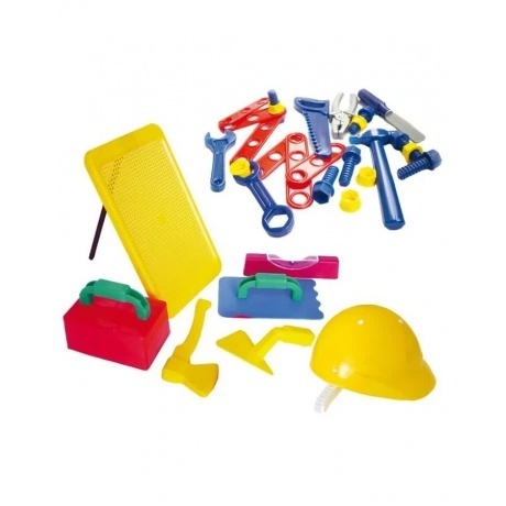 

Игровой набор "Строитель" №3 (31 предмет) в сумке У753