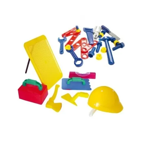Игровой набор "Строитель" №3 (31 предмет) в сумке У753