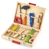 Набор игрушечных строительных инструментов(10эл.)в чемодане 5038...