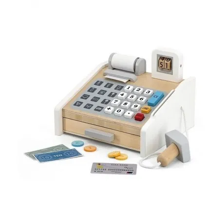 Игрушечный кассовый аппарат с аксессуарами 44527