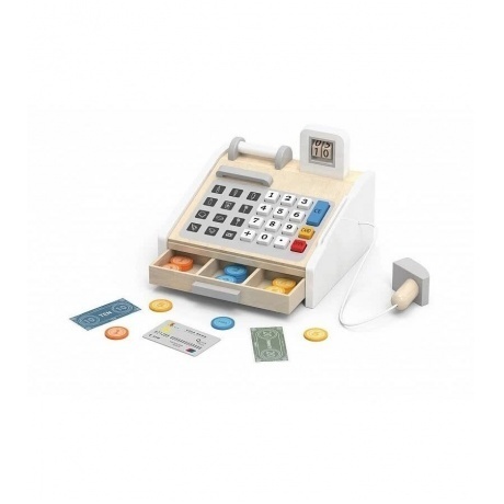 Игрушечный кассовый аппарат с аксессуарами 44527 - фото 2