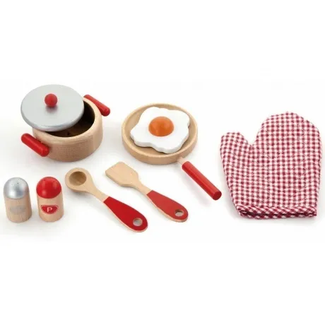 Набор "Готовим завтрак" красный в коробке 50721