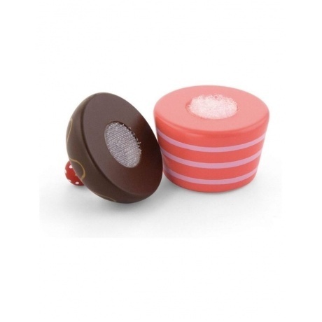 Набор выпечки (4 пирожных) в коробке 50808 - фото 3