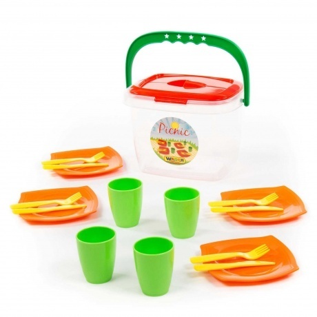

Набор детской посуды "Алиса" для пикника №1