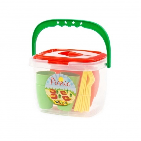 Набор детской посуды &quot;Алиса&quot; для пикника №1 - фото 5